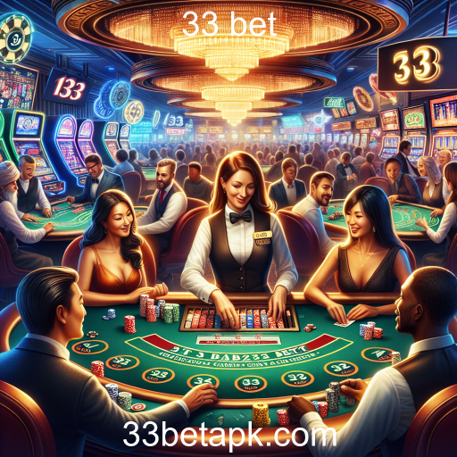 Descubra a Emoção do Cassino Ao Vivo no 33 Bet